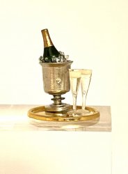 Champagne Tray - Gold